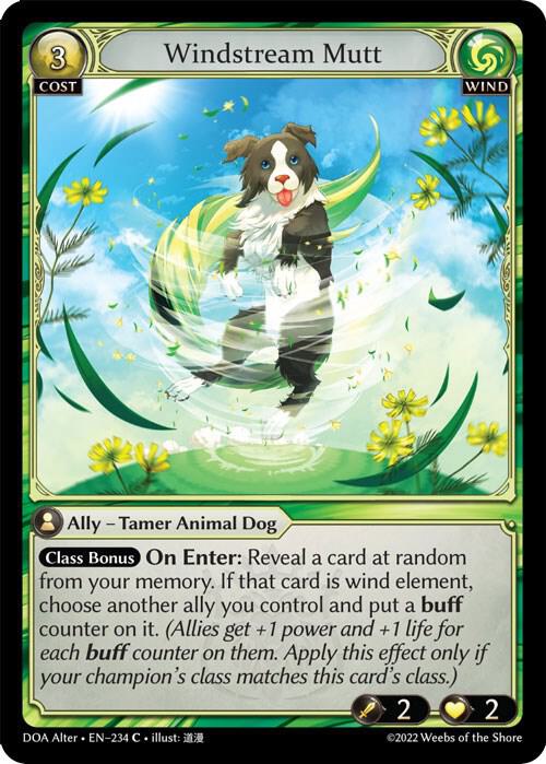 Windstream Mutt 234 (Dawn of Ashes Alter Edition)  | Good Games Adelaide SA