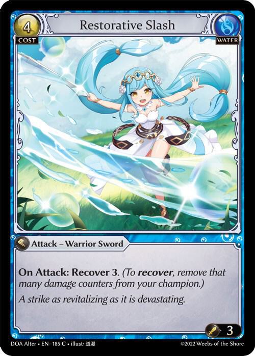 Restorative Slash 185 (Dawn of Ashes Alter Edition)  | Good Games Adelaide SA