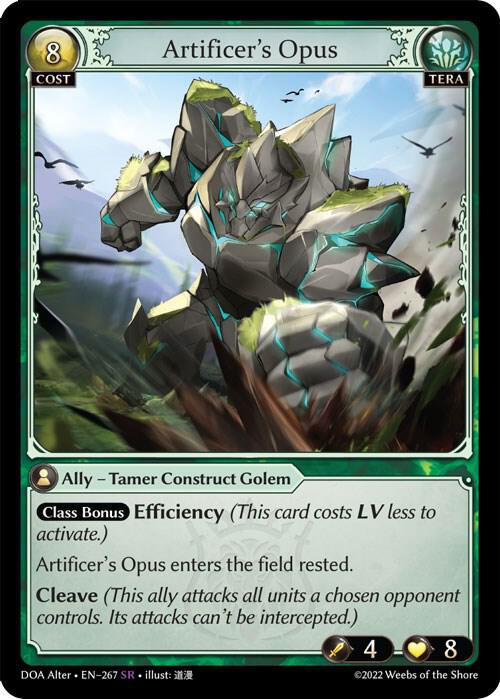 Artificers Opus 267 (Dawn of Ashes Alter Edition)  - Foil | Good Games Adelaide SA