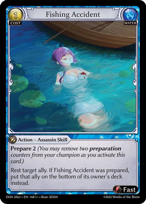 Fishing Accident 168 (Dawn of Ashes Alter Edition)  | Good Games Adelaide SA