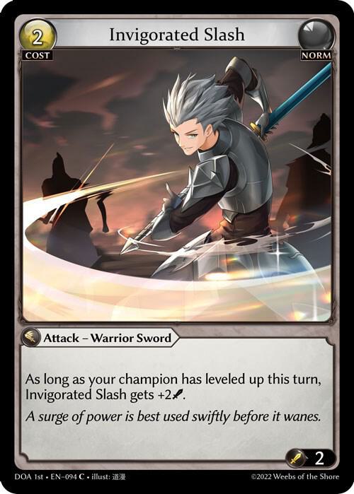 Invigorated Slash 094 (Dawn of Ashes 1st Edition)  | Good Games Adelaide SA