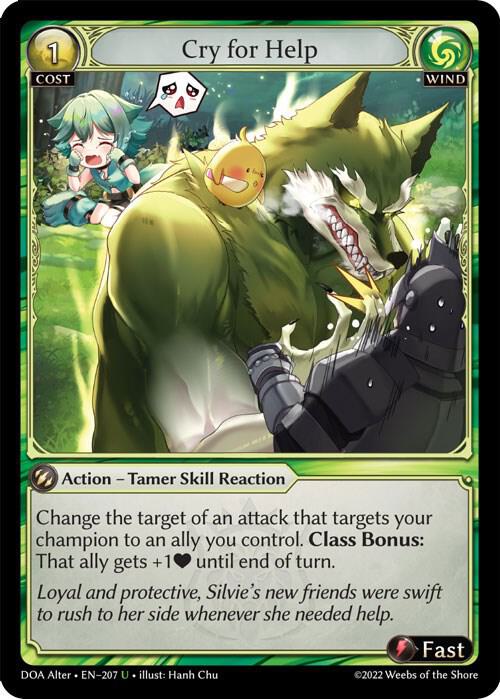 Cry for Help 207 (Dawn of Ashes Alter Edition)  | Good Games Adelaide SA