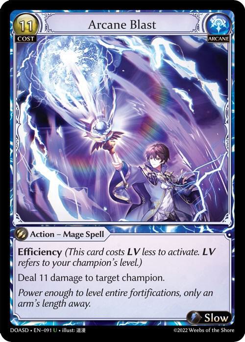 Arcane Blast 091 (Dawn of Ashes Starter Decks)  | Good Games Adelaide SA