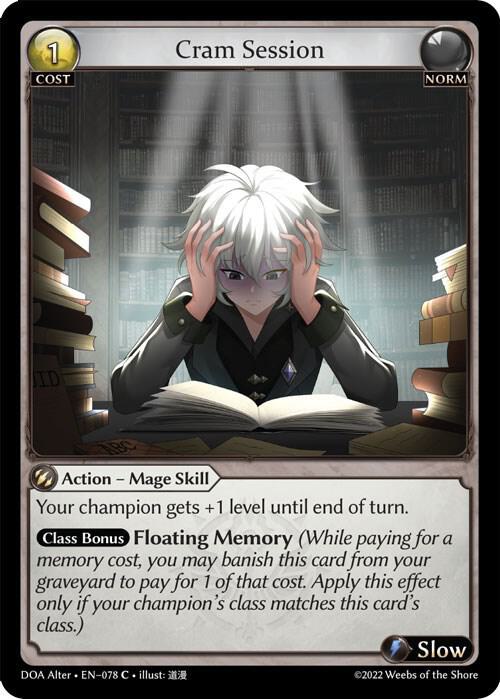 Cram Session 078 (Dawn of Ashes Alter Edition)  | Good Games Adelaide SA