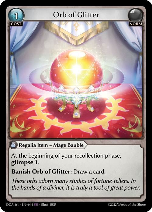 Orb of Glitter 044 (Dawn of Ashes 1st Edition)  | Good Games Adelaide SA