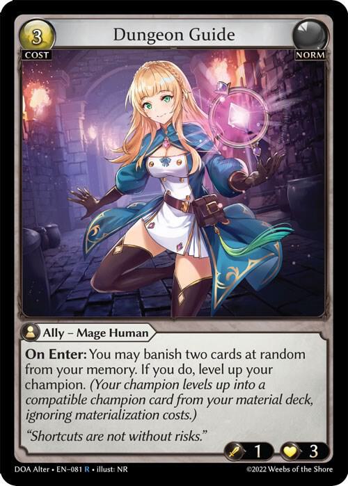 Dungeon Guide 081 (Dawn of Ashes Alter Edition)  | Good Games Adelaide SA
