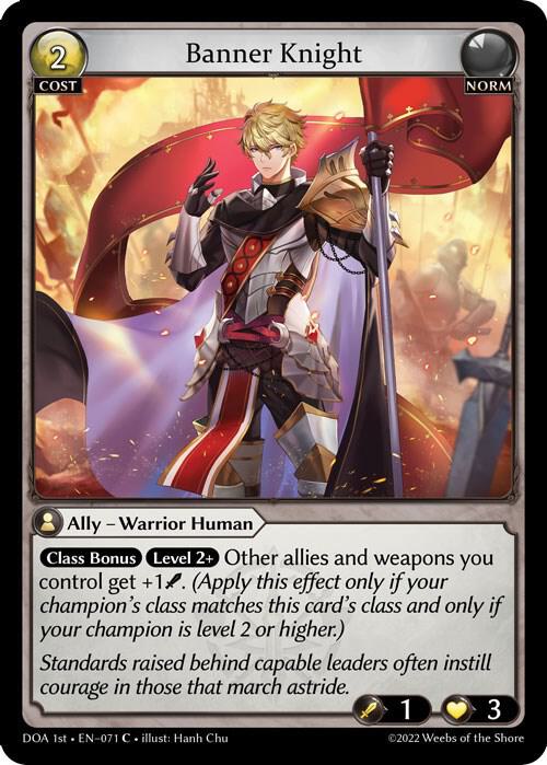 Banner Knight 071 (Dawn of Ashes 1st Edition)  | Good Games Adelaide SA