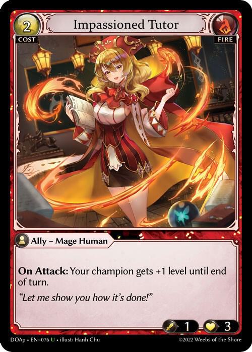 Impassioned Tutor 076 (Dawn of Ashes Prelude)  | Good Games Adelaide SA