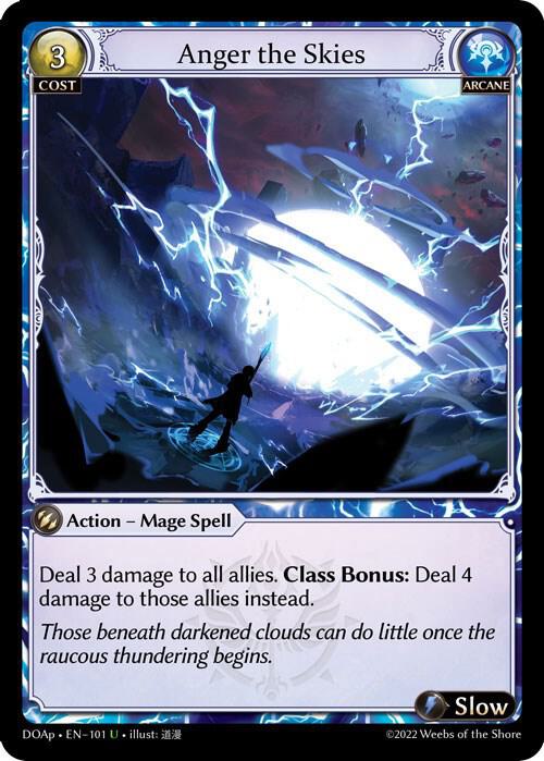 Anger the Skies 101 (Dawn of Ashes Prelude)  | Good Games Adelaide SA
