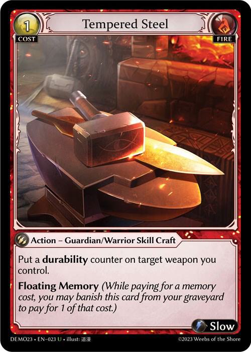 Tempered Steel 023 (2023 Demo Deck)  | Good Games Adelaide SA