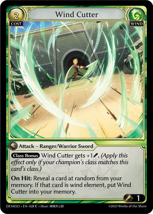 Wind Cutter 028 (2023 Demo Deck)  | Good Games Adelaide SA