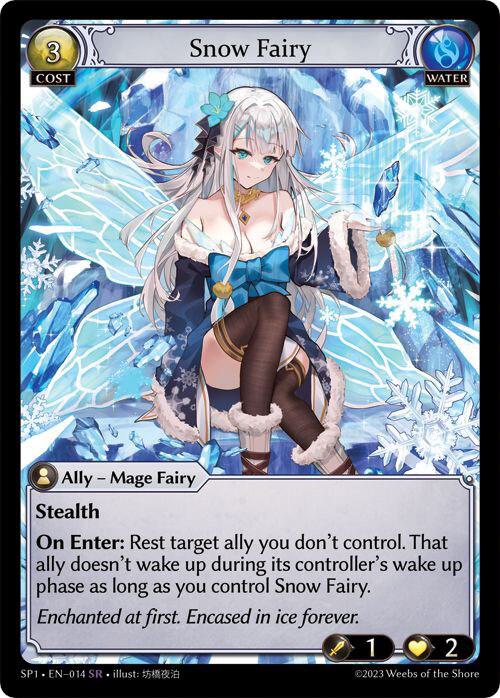 Snow Fairy 014 (Supporter Pack 1)  - Foil | Good Games Adelaide SA