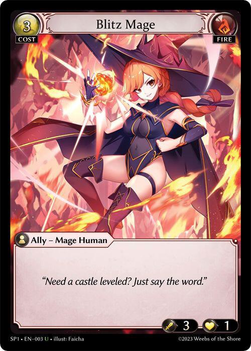 Blitz Mage 003 (Supporter Pack 1)  | Good Games Adelaide SA