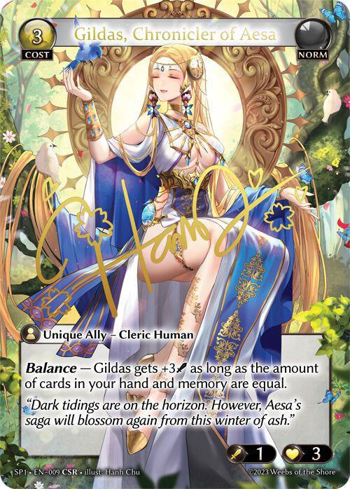 Gildas Chronicler of Aesa CSR 009 (Supporter Pack 1)  - Foil | Good Games Adelaide SA