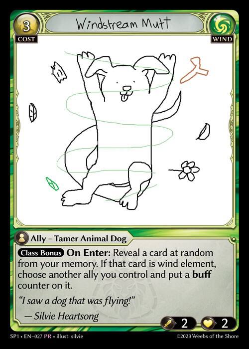 Windstream Mutt 027 (Supporter Pack 1)  | Good Games Adelaide SA