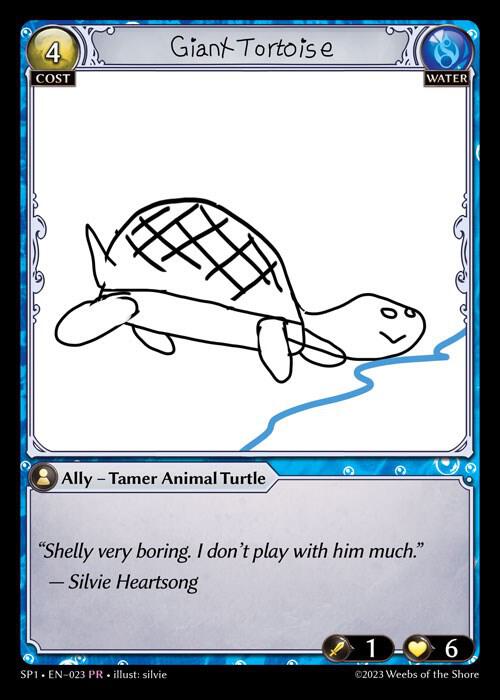 Giant Tortoise 023 (Supporter Pack 1)  | Good Games Adelaide SA