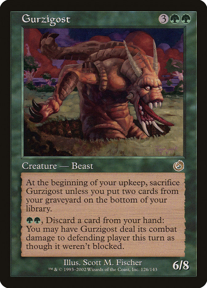 Gurzigost 126/143 (Torment)  | Good Games Adelaide SA