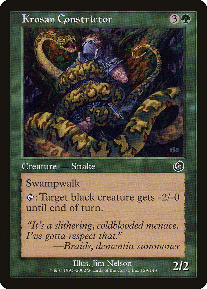 Krosan Constrictor 129 (Torment)  - Foil | Good Games Adelaide SA