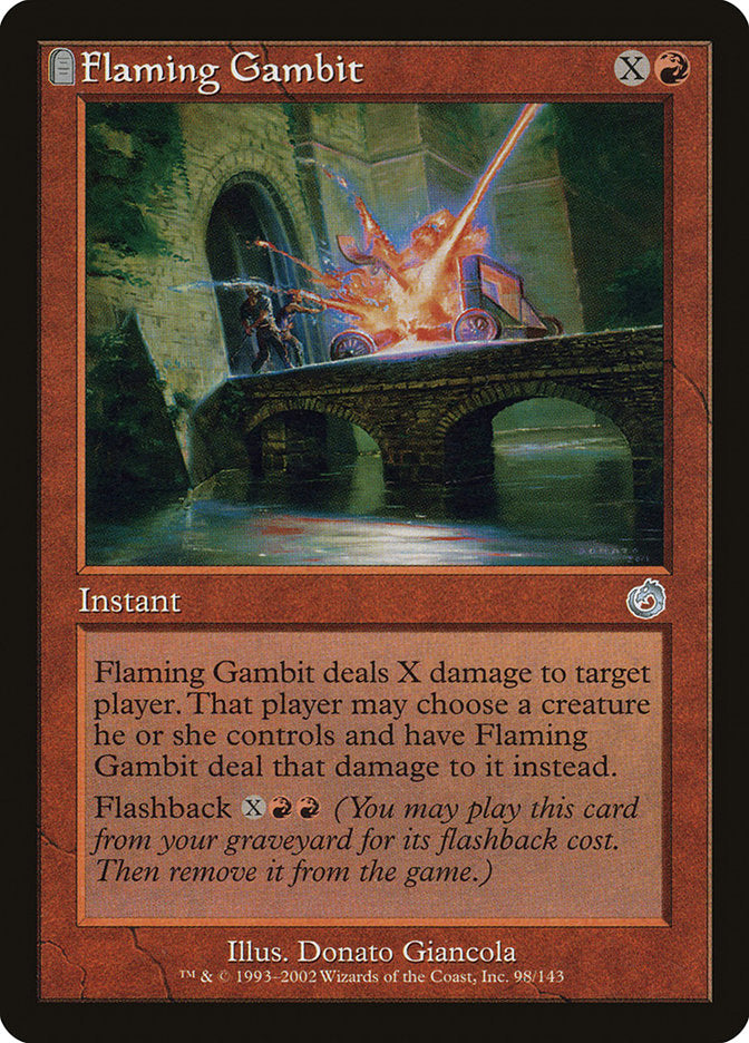 Flaming Gambit 98/143 (Torment)  | Good Games Adelaide SA