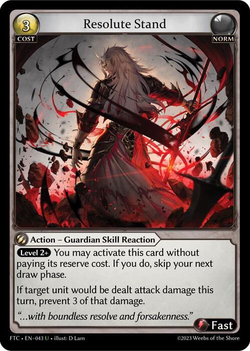 Resolute Stand 043 (Fractured Crown)  - Foil | Good Games Adelaide SA