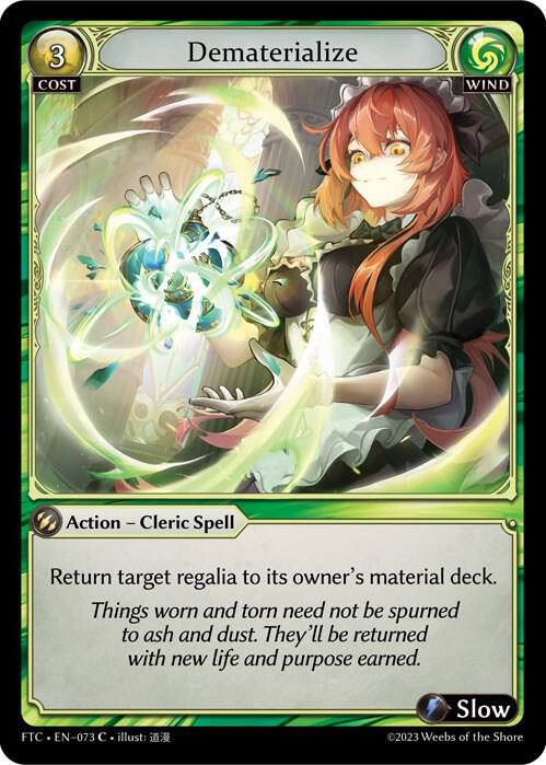 Dematerialize 073 (Fractured Crown)  | Good Games Adelaide SA