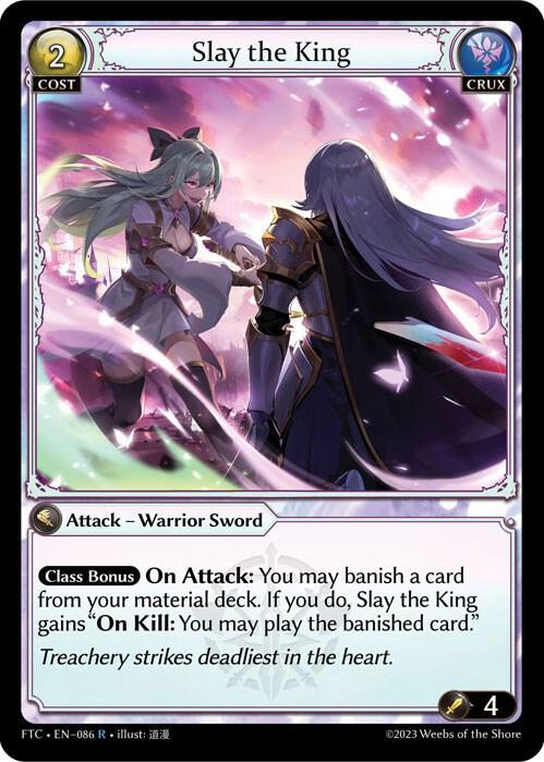 Slay the King 086 (Fractured Crown)  - Foil | Good Games Adelaide SA