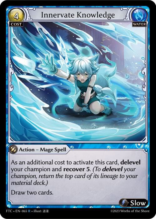 Innervate Knowledge 065 (Fractured Crown)  - Foil | Good Games Adelaide SA
