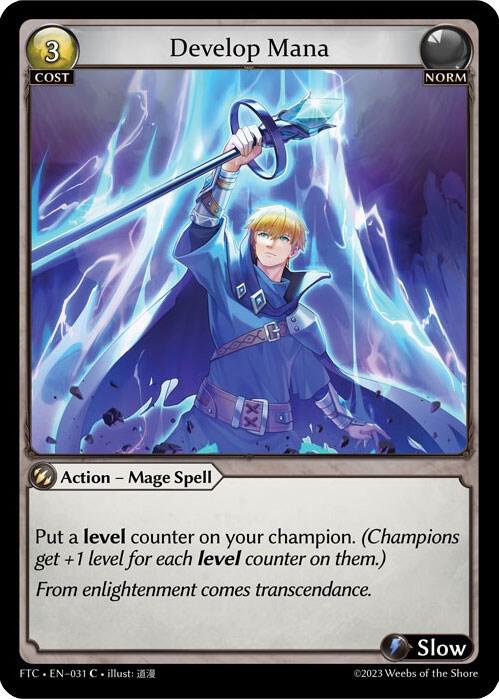 Develop Mana 031 (Fractured Crown)  - Foil | Good Games Adelaide SA
