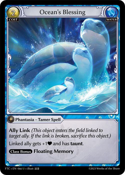 Oceans Blessing 066 (Fractured Crown)  - Foil | Good Games Adelaide SA