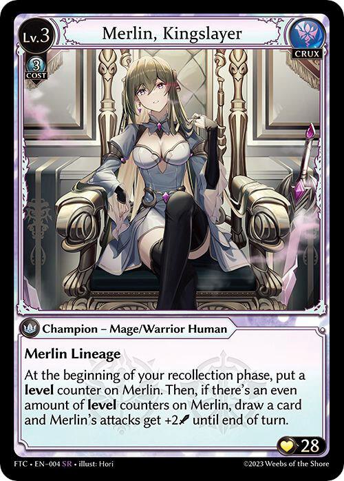Merlin Kingslayer 004 (Fractured Crown)  - Foil | Good Games Adelaide SA