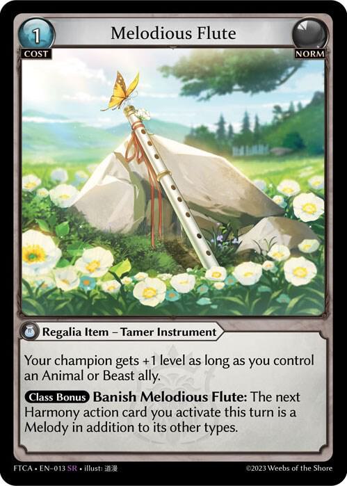Melodious Flute 013 (Fractured Crown)  - Foil | Good Games Adelaide SA