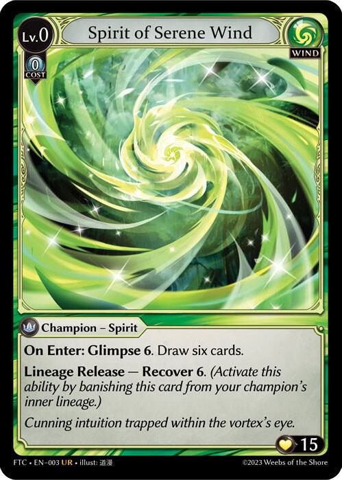 Spirit of Serene Wind 003 (Fractured Crown)  | Good Games Adelaide SA