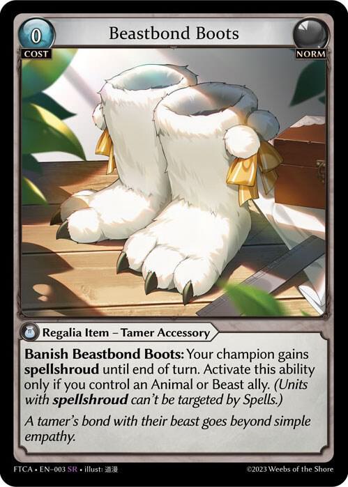 Beastbond Boots 003 (Fractured Crown)  - Foil | Good Games Adelaide SA