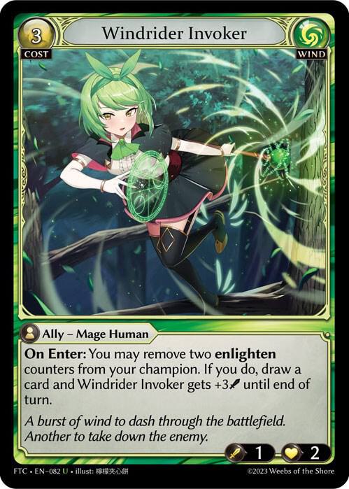 Windrider Invoker 082 (Fractured Crown)  - Foil | Good Games Adelaide SA