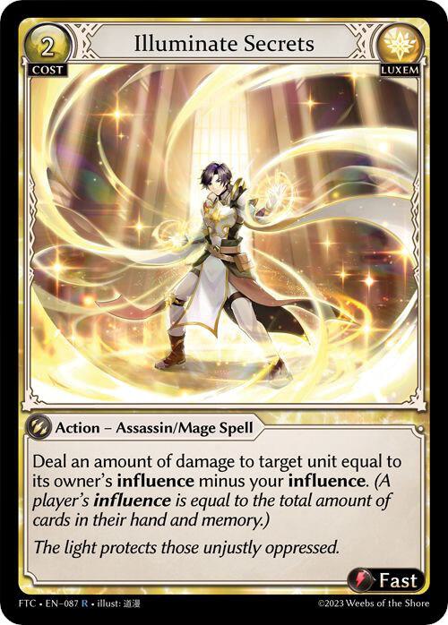 Illuminate Secrets 087 (Fractured Crown)  - Foil | Good Games Adelaide SA