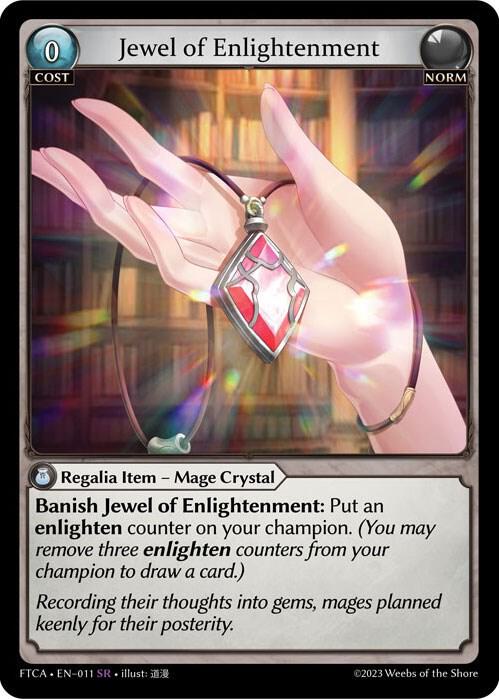 Jewel of Enlightenment 011 (Fractured Crown)  - Foil | Good Games Adelaide SA