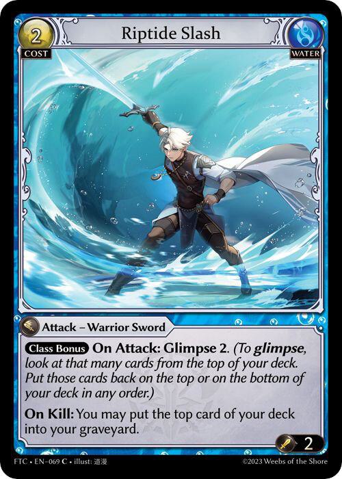 Riptide Slash 069 (Fractured Crown)  - Foil | Good Games Adelaide SA