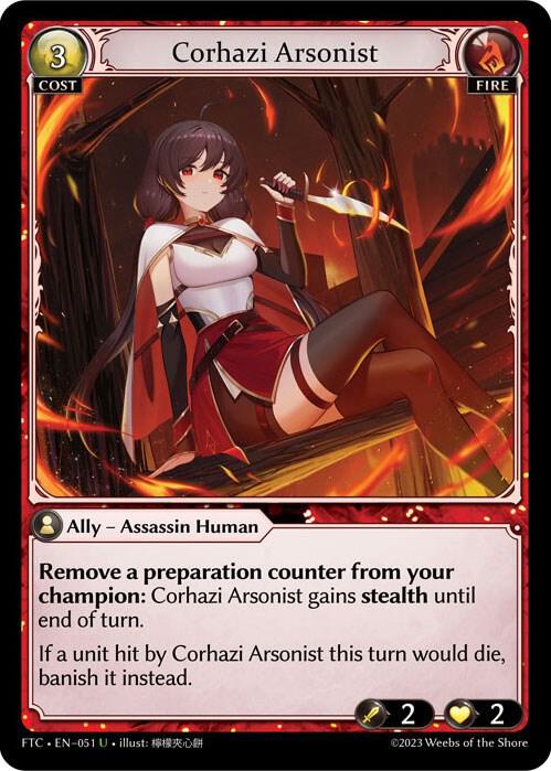 Corhazi Arsonist 051 (Fractured Crown)  | Good Games Adelaide SA