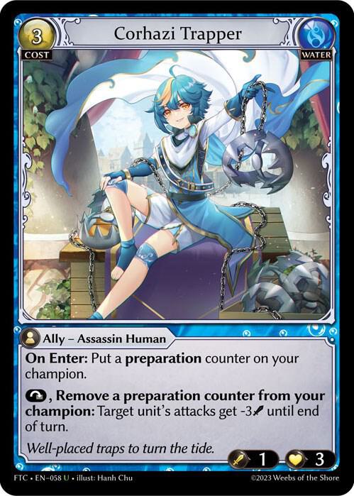 Corhazi Trapper 058 (Fractured Crown)  - Foil | Good Games Adelaide SA