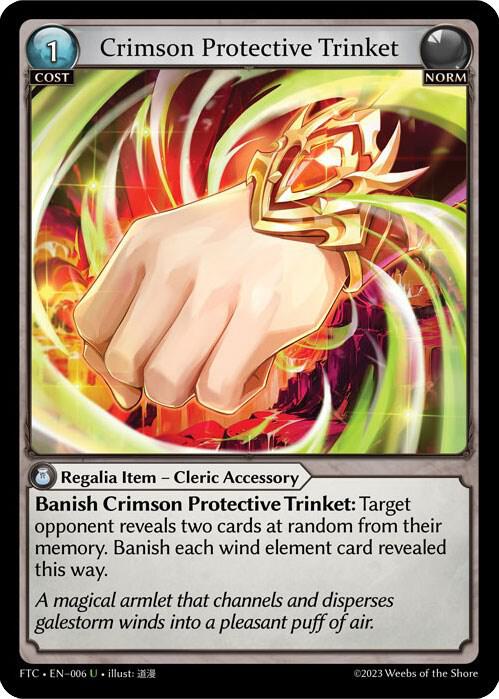 Crimson Protective Trinket 006 (Fractured Crown)  | Good Games Adelaide SA