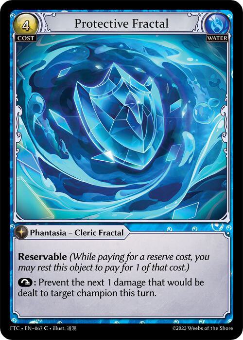 Protective Fractal 067 (Fractured Crown)  | Good Games Adelaide SA