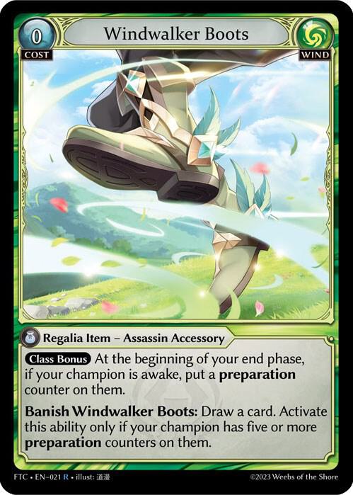 Windwalker Boots 021 (Fractured Crown)  - Foil | Good Games Adelaide SA