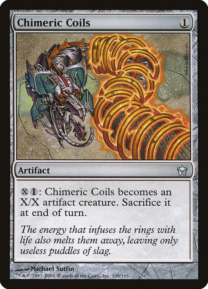 Chimeric Coils 108 (Fifth Dawn)  - Foil | Good Games Adelaide SA
