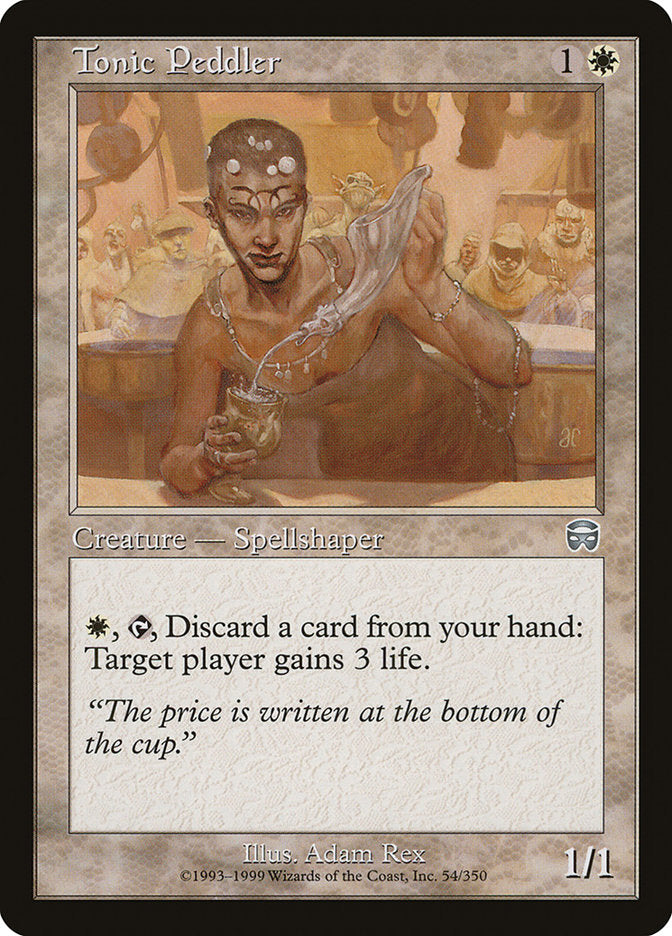 Tonic Peddler 54 (Mercadian Masques)  - Foil | Good Games Adelaide SA