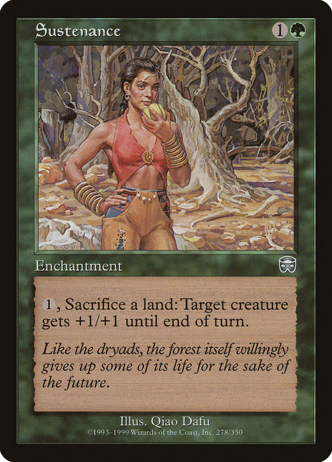 Sustenance 278 (Mercadian Masques)  - Foil | Good Games Adelaide SA
