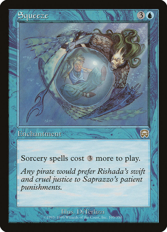 Squeeze 105 (Mercadian Masques)  - Foil | Good Games Adelaide SA