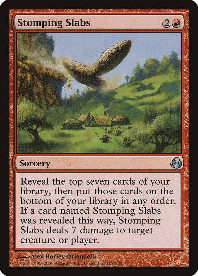Stomping Slabs 107 (Morningtide)  - Foil | Good Games Adelaide SA