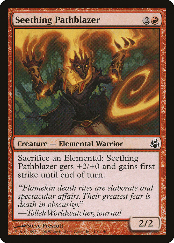 Seething Pathblazer 101 (Morningtide)  - Foil | Good Games Adelaide SA