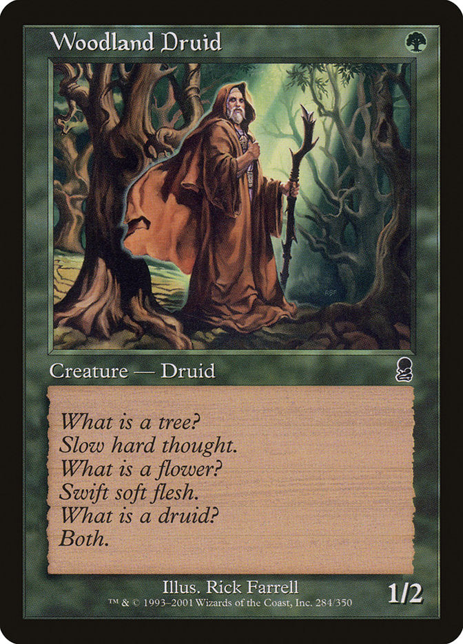 Woodland Druid 284 (Odyssey)  - Foil | Good Games Adelaide SA
