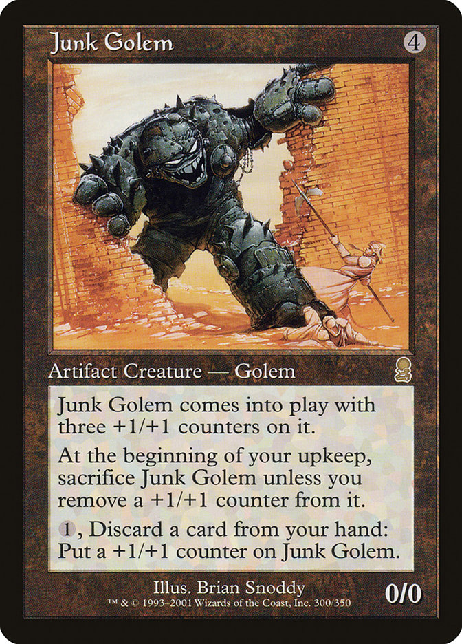 Junk Golem 300 (Odyssey)  - Foil | Good Games Adelaide SA